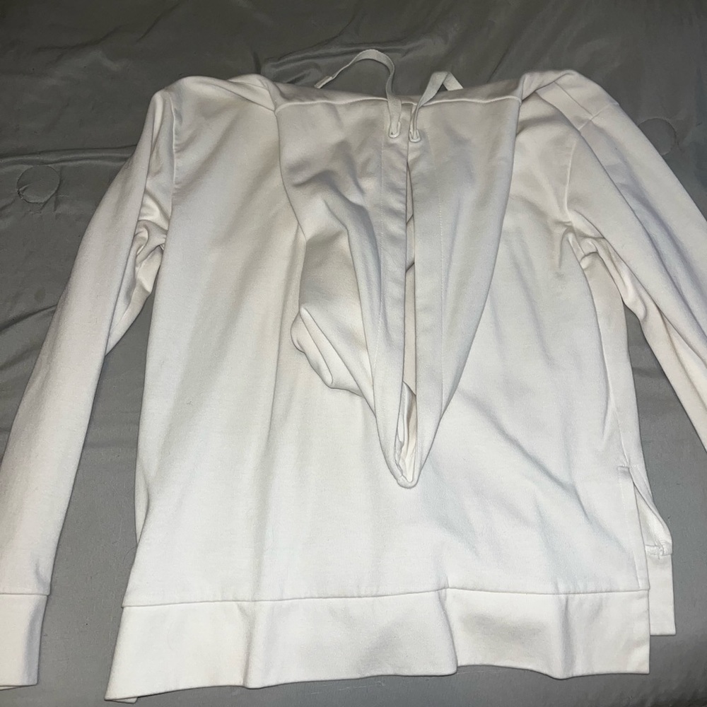 White hoodie from target